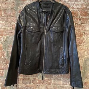 John Varvatos Lamb skin leather jacket - Men’s